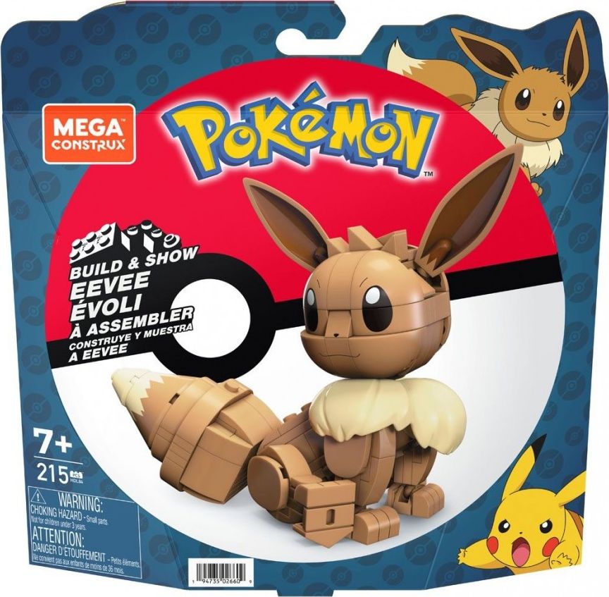 Pokémon Build & Show Eevee, Konstruktionsspielzeug