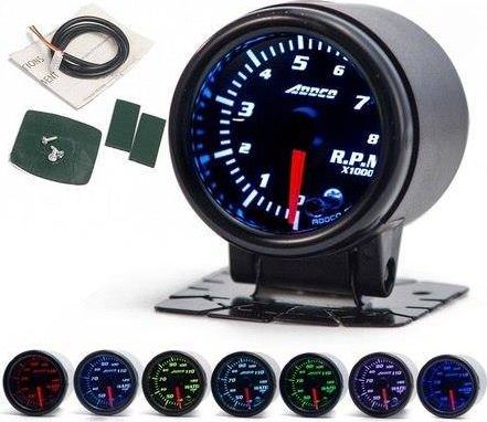 ADDCO Hodiny ADDCO 52mm - Tachometer