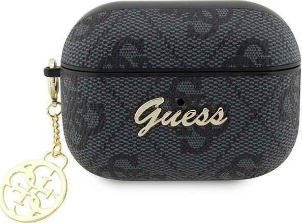 Guess Case Guess GUAP2G4GSMK Apple AirPods Pro 2 black/black 4G Charm Collection