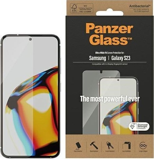 Ultra široký fit Samsung S23 S23 S911 Tempered Glass