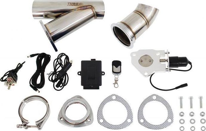 Turboworks_D výfukový škrticí klapku 2 51mm v-pásmový pilot + přepínač