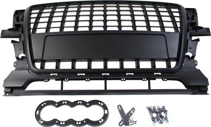 MTuning_F GRILL AUDI Q5 8R ČIERNA (09-12) PDC