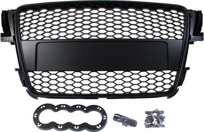 MTuning_F GRILL AUDI A5 8T RS-STYLE ČIERNA (07-10) PDC