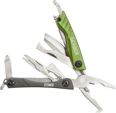Multitool GERBER Dime Green
