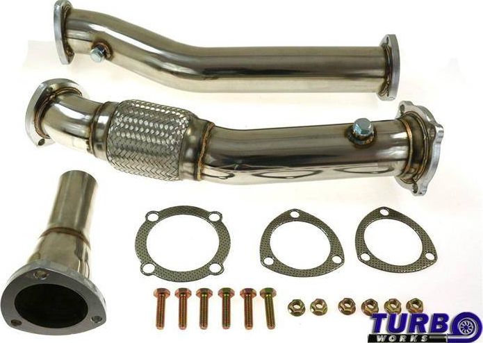 TurboWorks zvodová trubka AUDI TT A3 VW GOLF 4 1.8t AWD DECAT