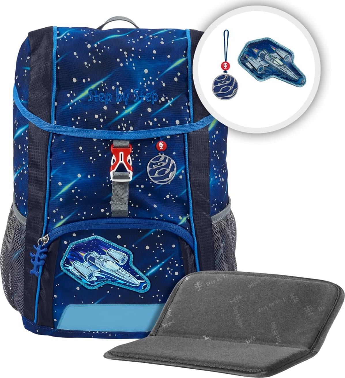 Krok za krokom KROK ZA KROKOM DETSKÝ OSVETLOVACÍ BATOH "STAR SHUTTLE ELIO"