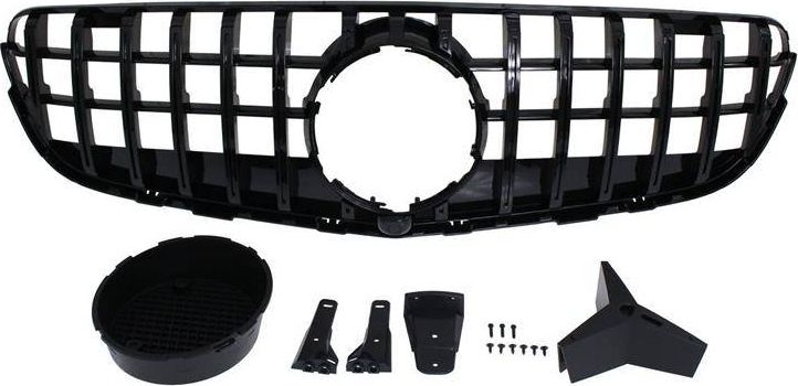 MTuning GRILL MERCEDES BENZ W253 GT-R LOOK GLOSS BLACK (16-19)