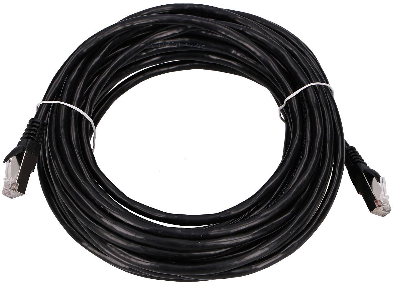 Extralink Cat.5e FTP 10m | Propojovací kabel LAN | Měděný kroucený síťový kabel