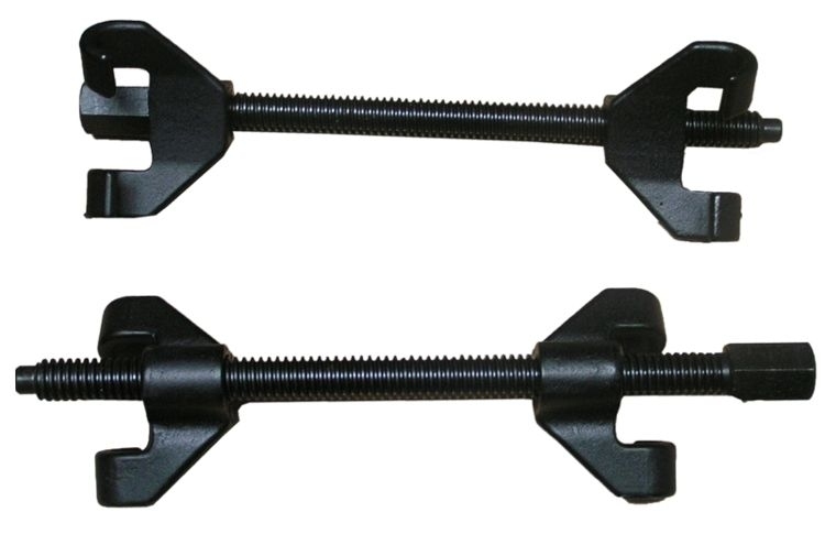 Strieborný pružinový kompresor 380 mm (10603)