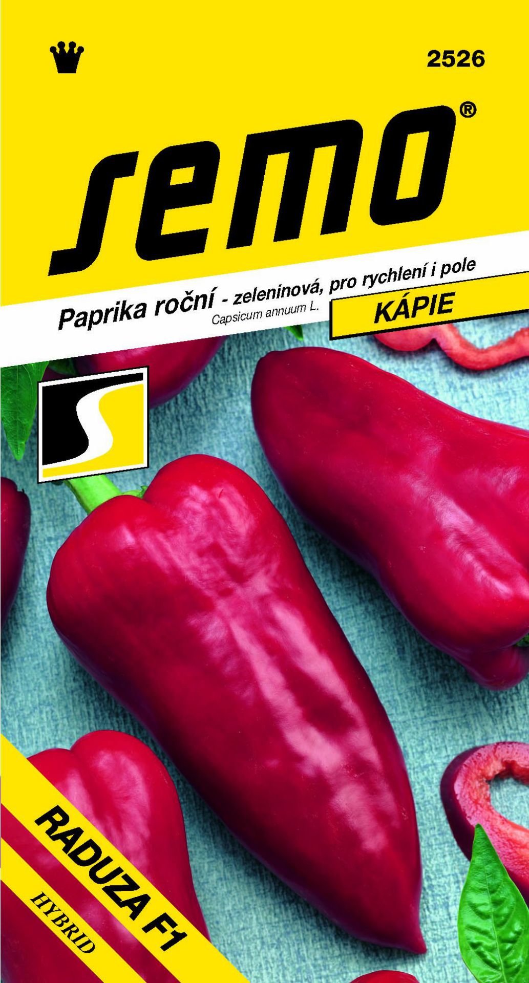 Semeno Paprika sladká F1 Raduza