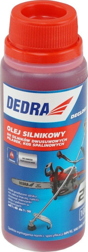 Olej pro dvoutaktní motory, motorové pily, křovinořezy 100ml