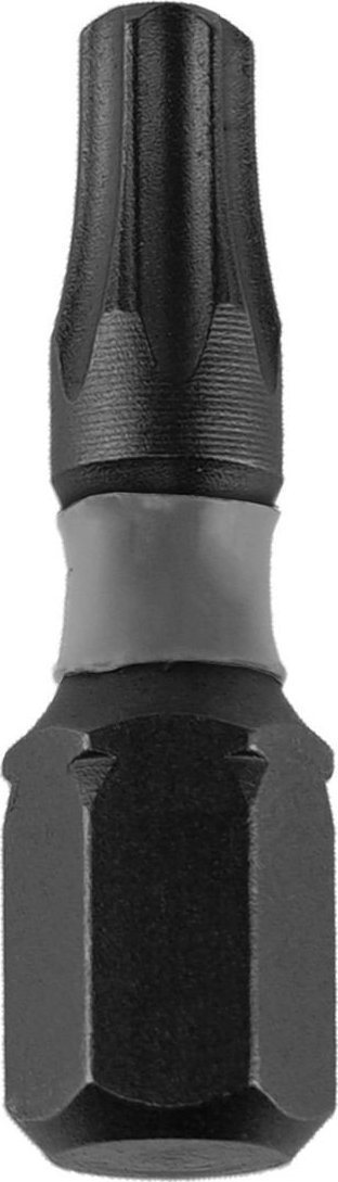 Nástavce pro rázové šroubováky DEDRA. Torx T10/15/20/25/30/40x25mm, 6ks