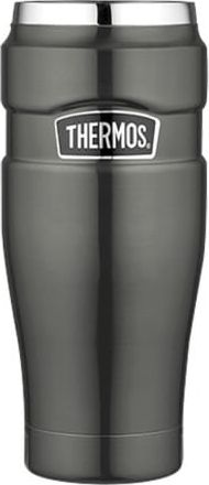 Termoska Vodotěsný termohrnek Termoska 0,47l, metalická šedá