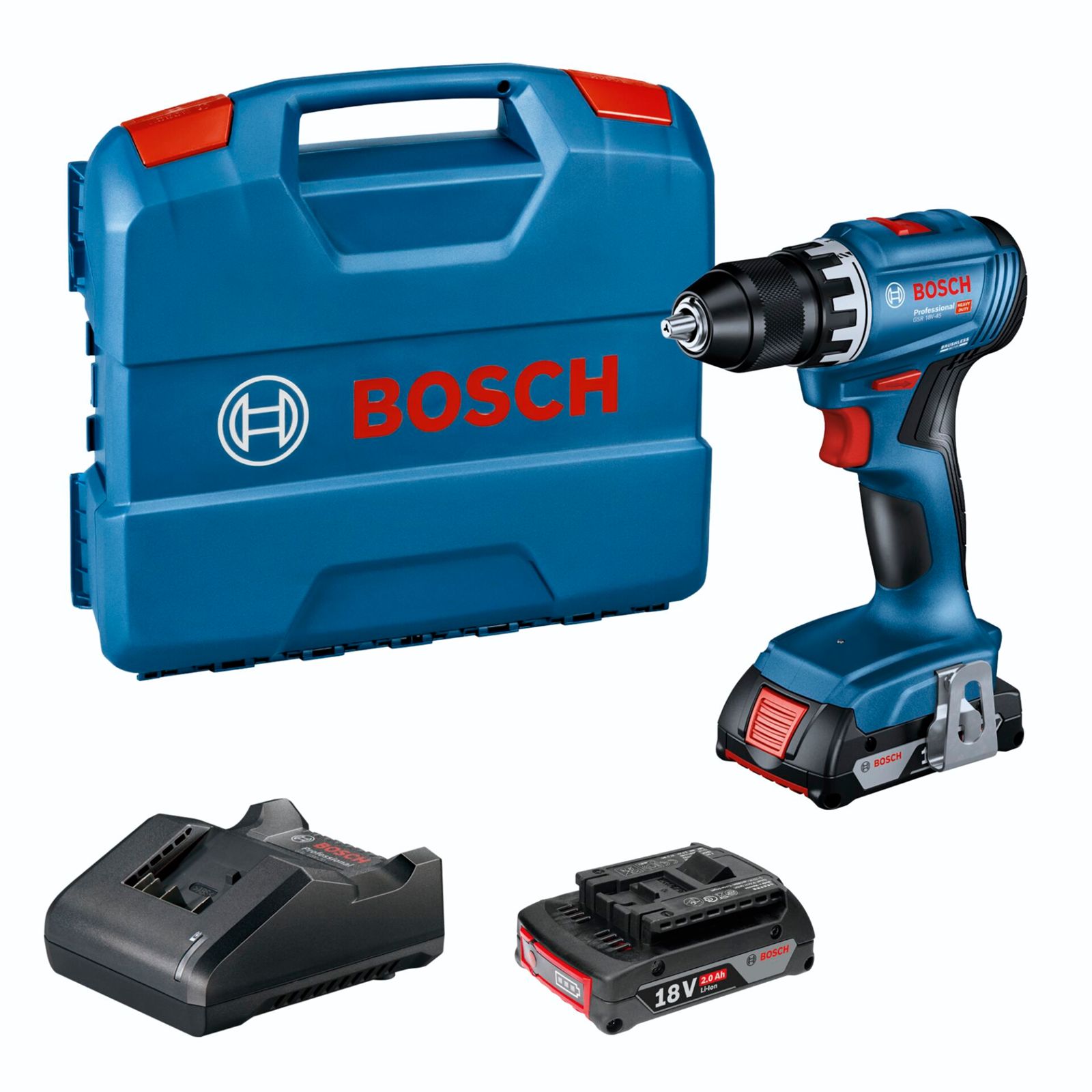 Bosch GSR 18V-45 Akku-Bohrschrauber