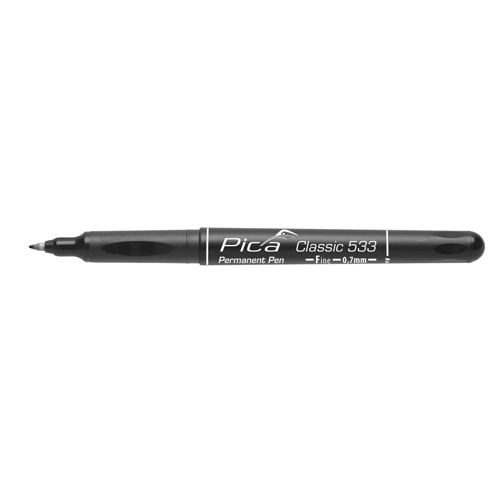 Pica Permanent-Pen, 0,7mm schwarz
