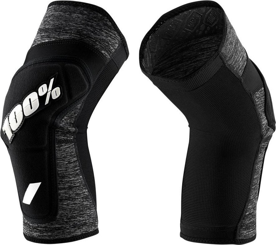 100% Chrániče kolien 100% RIDECAMP Knee Guard sivý vres čierny veľ. S (NOVÉ)