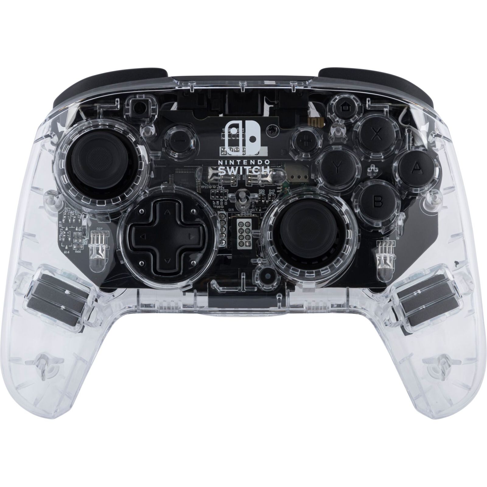 PDP Nintendo Switch Controller Wireless durchsichtig