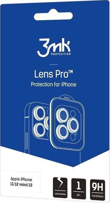 3MK Ochrana objektívu pre Samsung Galaxy S22 Ultra 5G - Lens Protection Pro Black