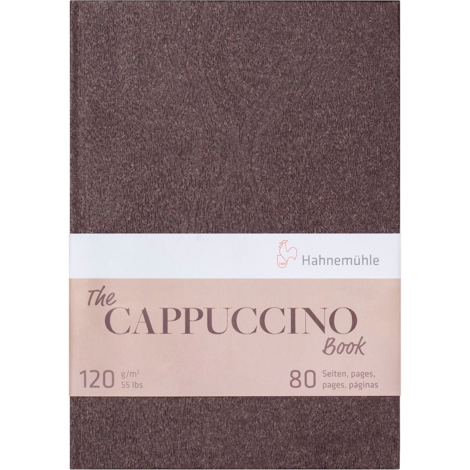 Hahnemühle The Cappuccino Book A 4 Sketchbook  80 Pages  120 g
