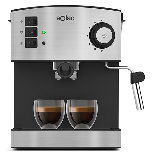 Kávovar Solac, CE4483, Taste Classic M80 Inox, 20 barů, 1,6 L, 850 W