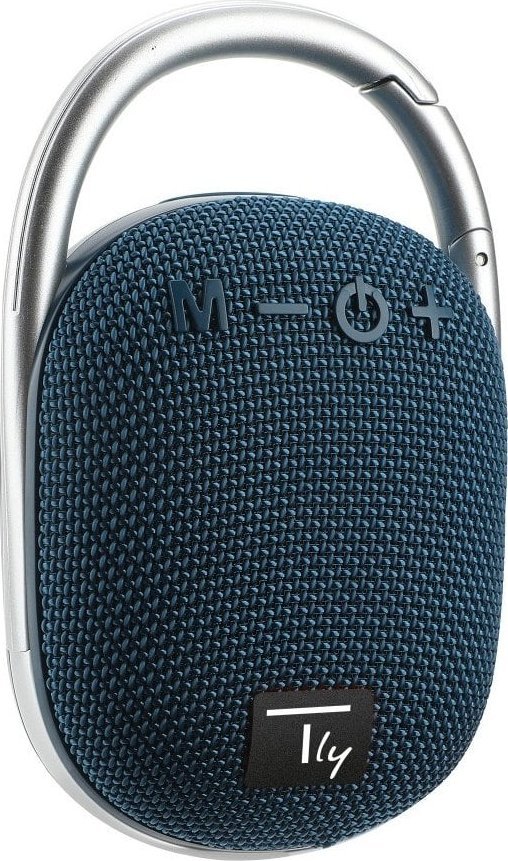 Techly Speaker Techly Bluetooth 5.3 5W TWS LED/MP3/USB/TF modrá