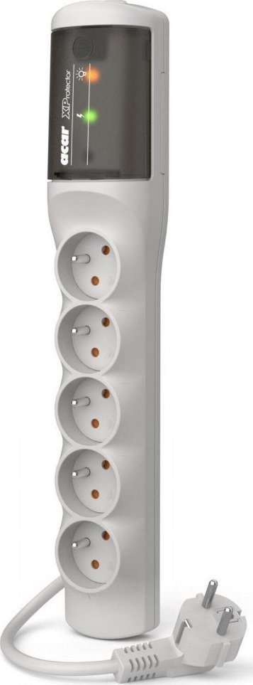 Acar power strip Acar XP easy power strip 3,0 m šedá