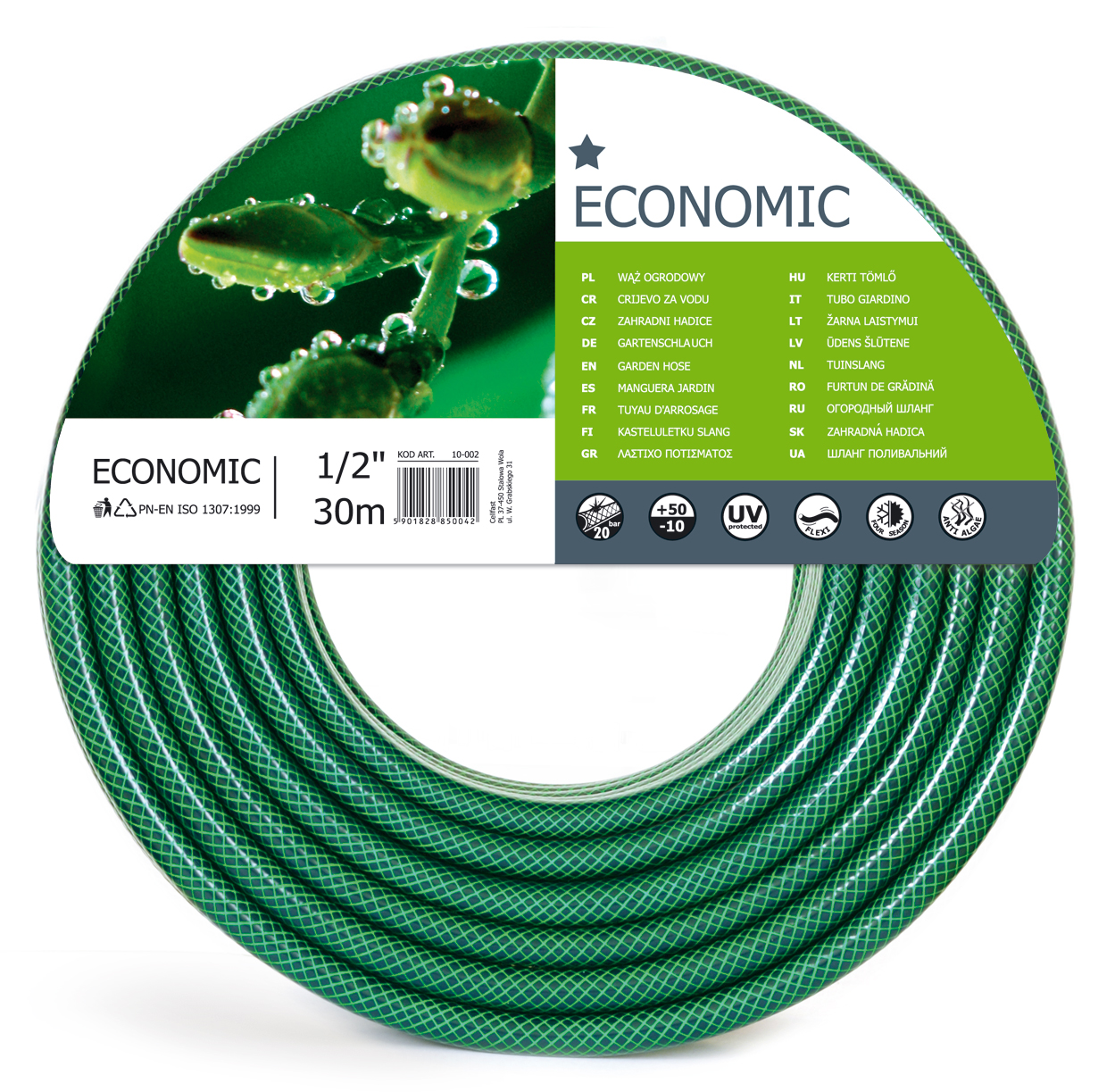 Cellfast Záhradná hadica Economic 1/2" 30m (10-002)