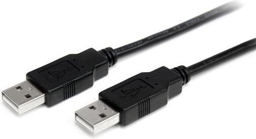 StarTech.com 2m USB 2.0 A to A Cable - M/M - 2m USB 2.0 aa Cable - USB a male to a male Cable (USB2AA2M) - Kabel USB - USB (M) do USB (M) - USB 2.0 - 2 m - cerná - pro P/N: SV231HDMIUA