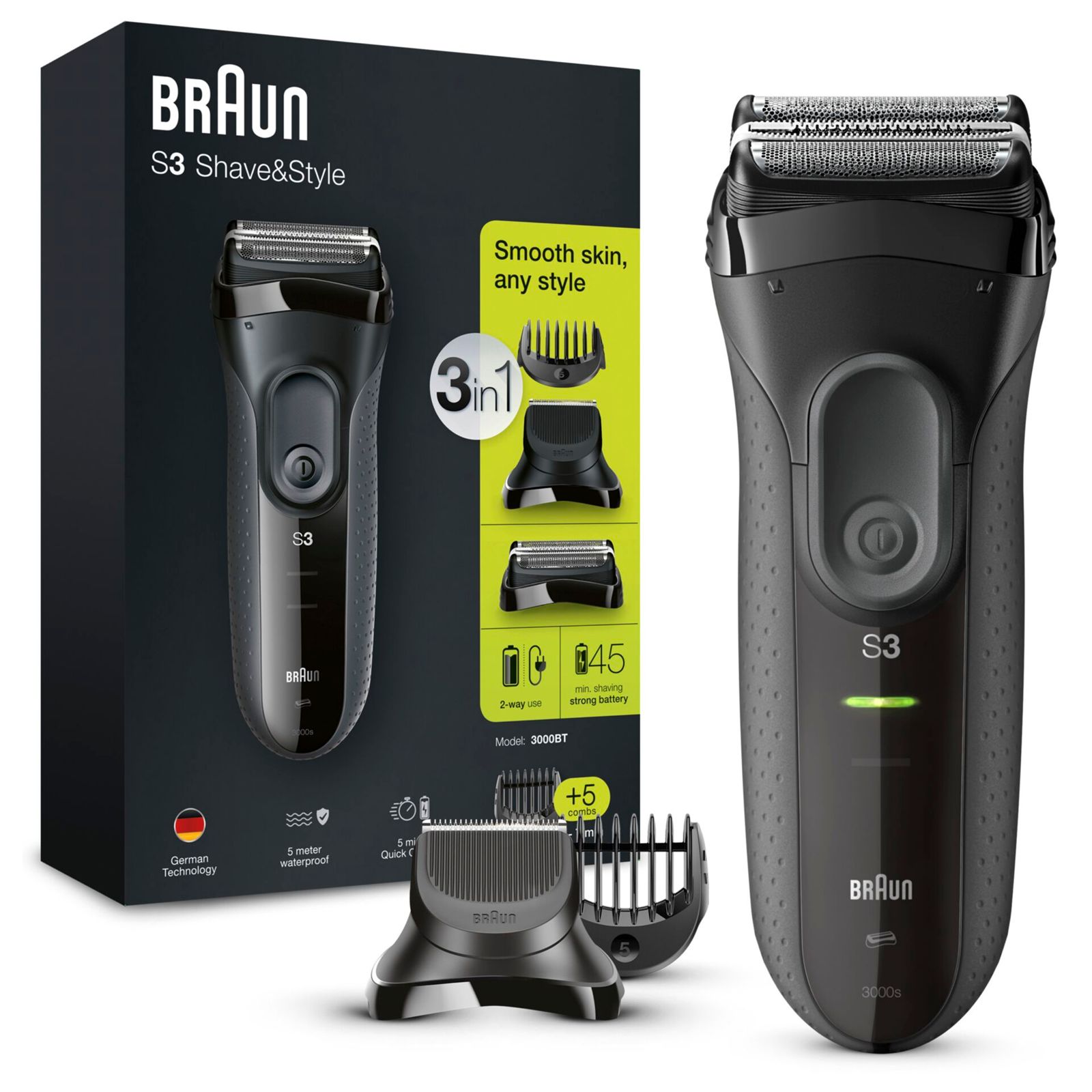 Oral-B Aufsteckbürsten   schwarz ProCrossAction CleanMaximizer6er