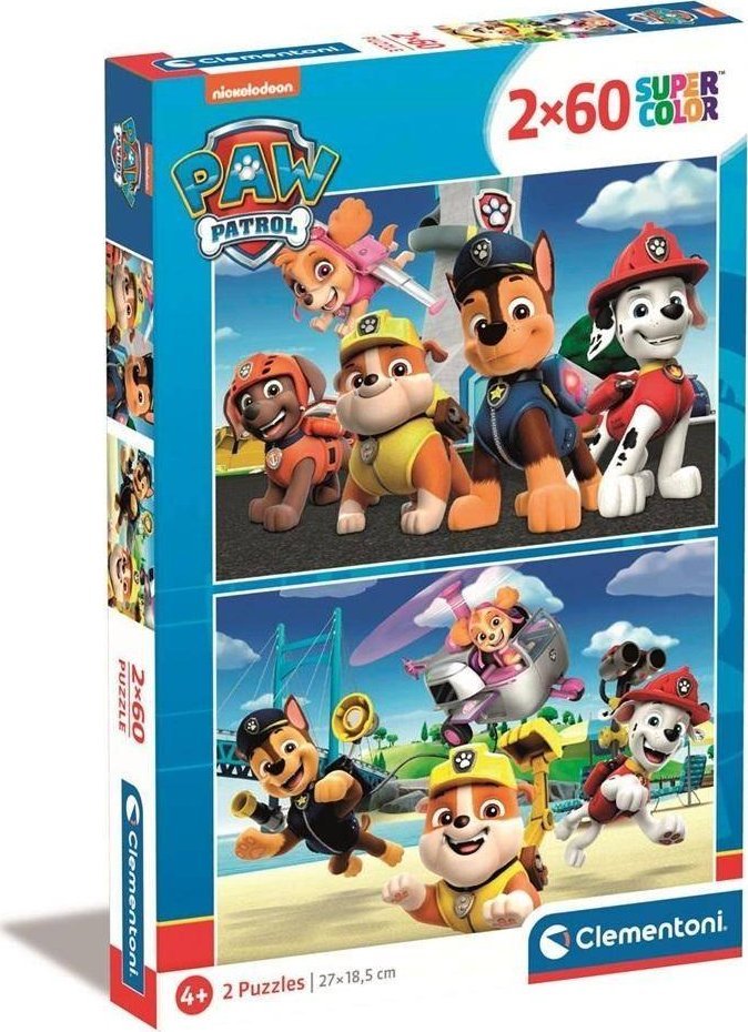 Clementoni Supercolor - Paw Patrol, Puzzle