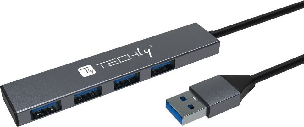 USB HUB Techly USB Hub Techly 4portový USB3.2 Gen1