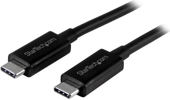 StarTech USB-C - USB-C USB kabel 1 m černý (TBLT3MM1M)