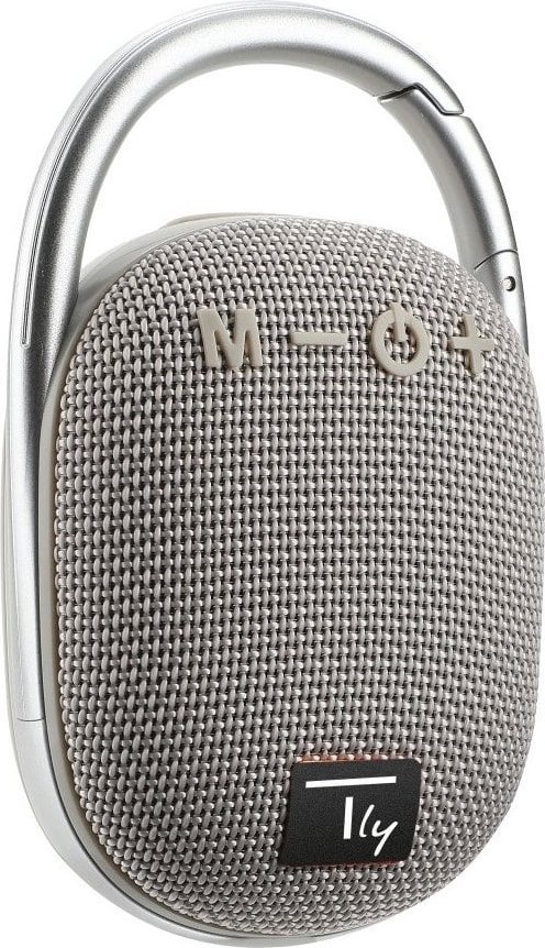 Reproduktor Techly Reproduktor Techly Bluetooth 5.3 5W TWS LED/MP3/USB/TF šedý