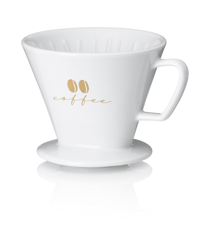 KELA Kávový filtr porcelánový Excelsa S bílá KL-12490