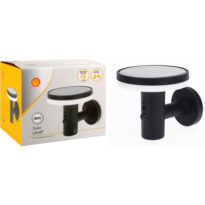 SHELL SHELL Solární světlo se senzorem pohybu nástěnné KO-DT3300310