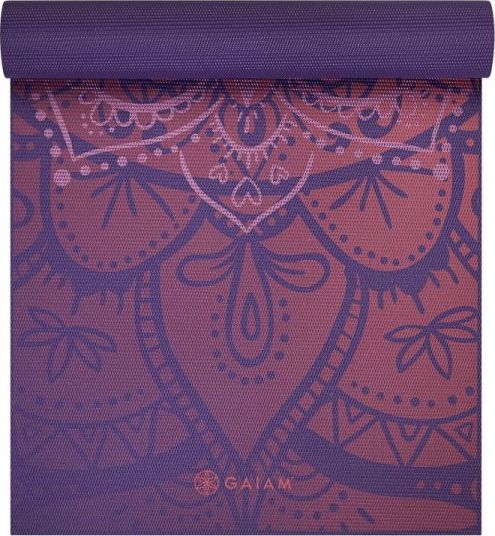 Gaiam GAIAM PREMIUM ATHÉNSKÉ RŮŽE JOGA PODLOŽKA 6 MM 63958