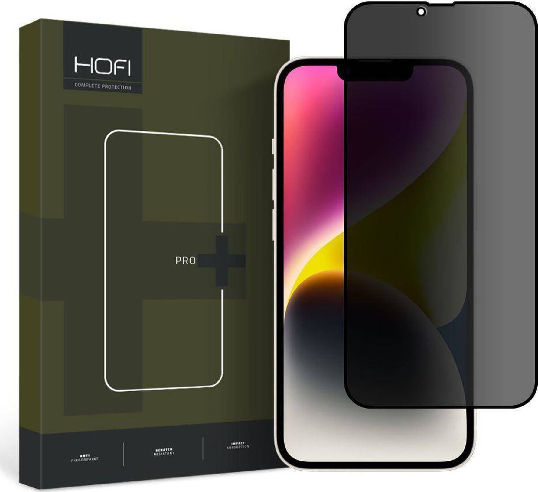 Hofi Tempered Glass IPHONE 13 / 13 PRO / 14 Hofi Anti Spy Glass Pro+ Privacy