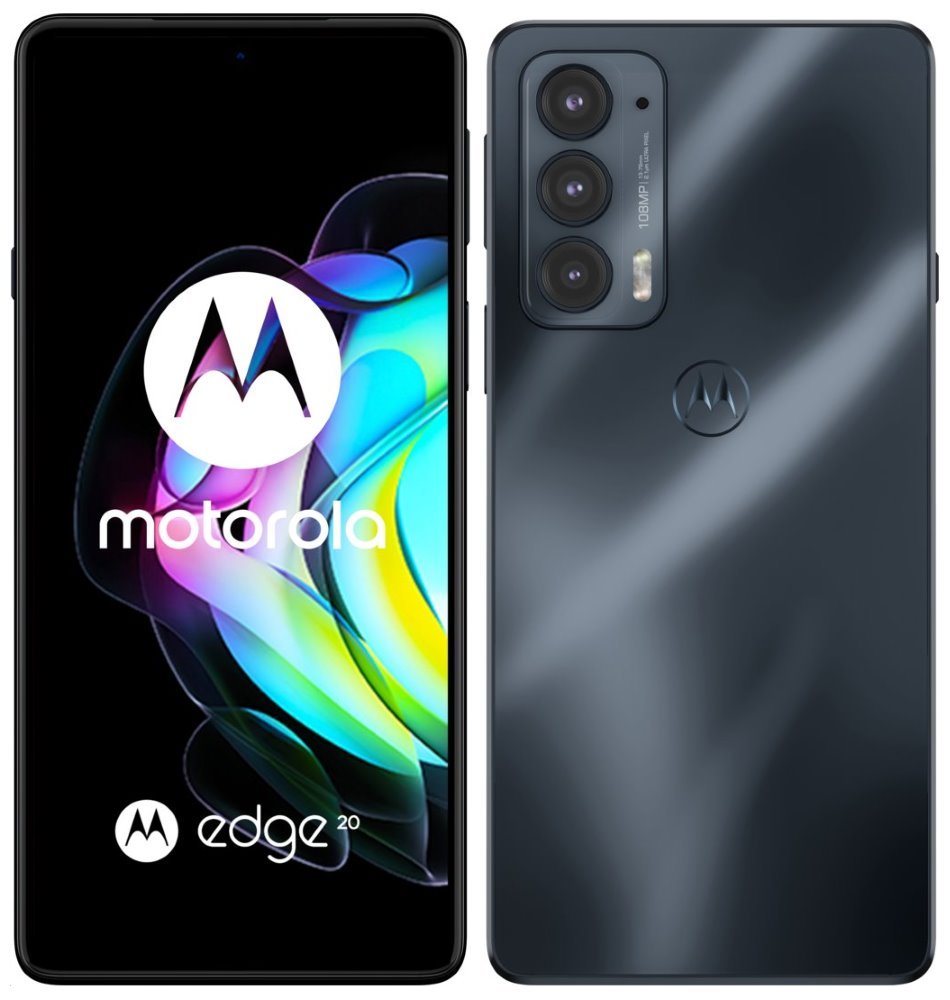 Motorola edge 20 mobilný telefón šedý