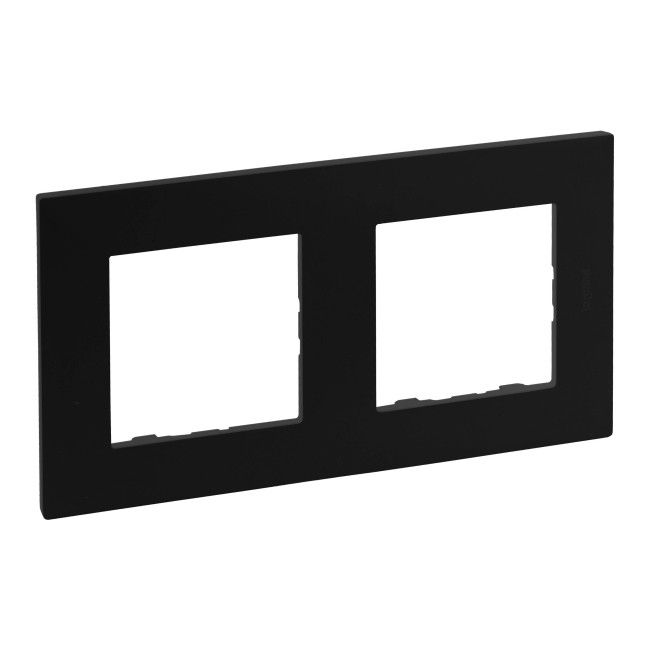 Dvojitý rám LEGRAND NILOE STEP, čierny