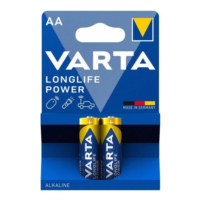 Varta Longlife Power AA baterie 2 ks.