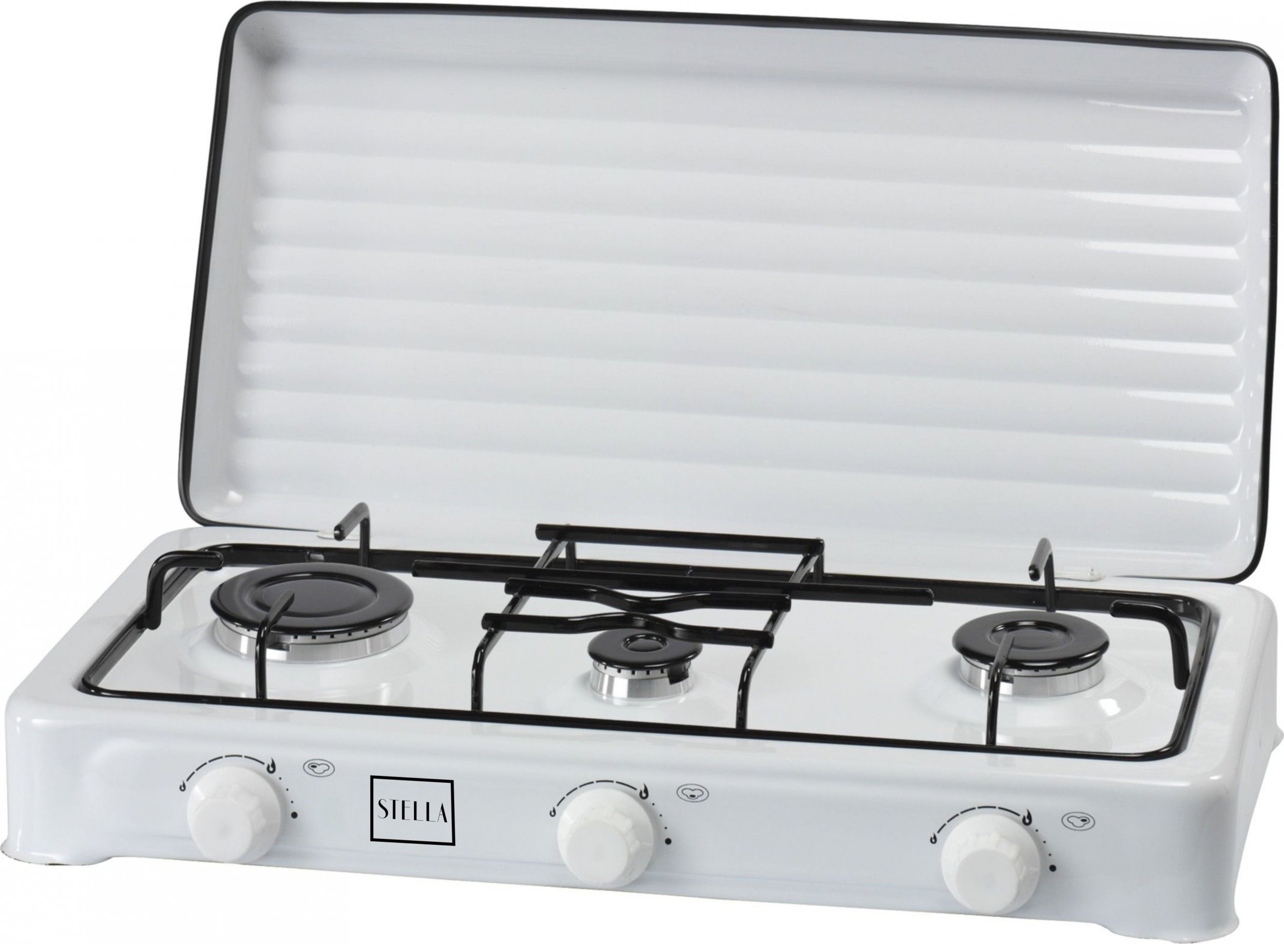 Volně stojící varná deska Stella STELLA STKGB-03 Bílá