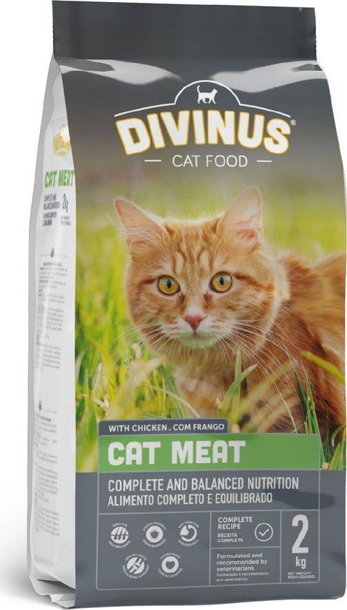 DIVINUS Cat Meat - dry cat food - 2 kg