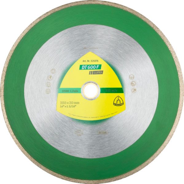 Klingspor DT 600 F Supra diamantový řezný kotouč 180 x 30 mm (325455)