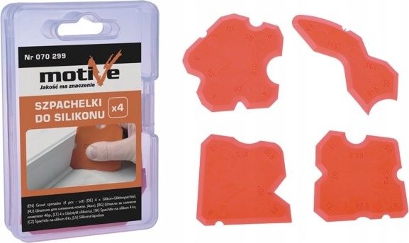 AWTools silikonové špachtle 4 kusy (AW27700)