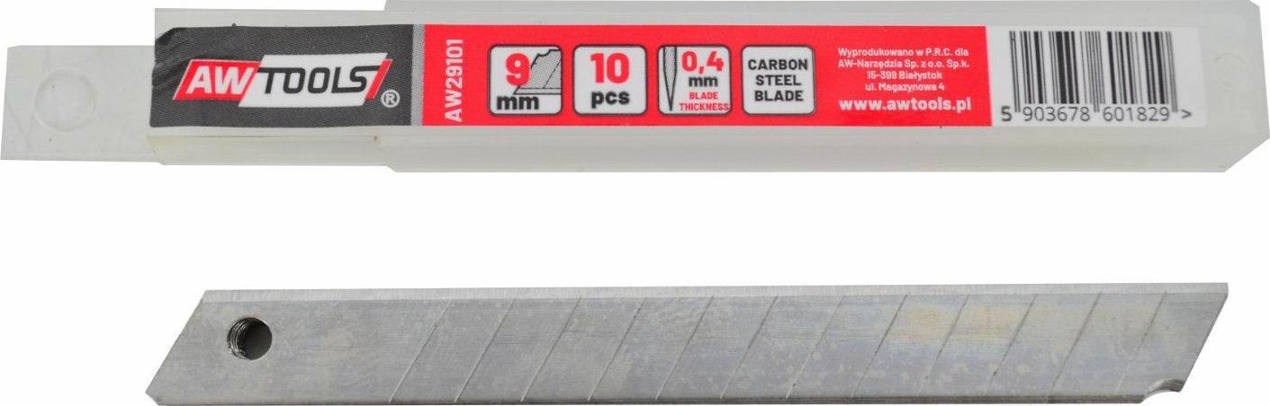 AWTools NÁHRADNÍ NOŽE 9mm/ 10ks. AW29101
