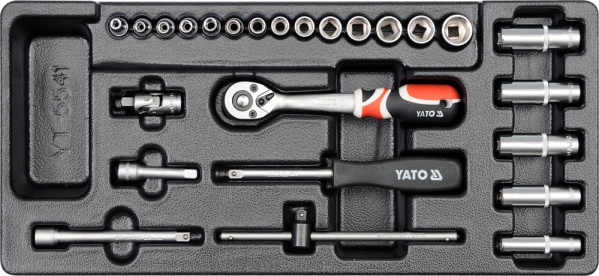 Vložka Yato Tool s příslušenstvím 25 ks. (YT-5541)