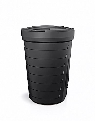 Nádrž na dešťovou vodu Prosperplast Raincan 210 l, černá