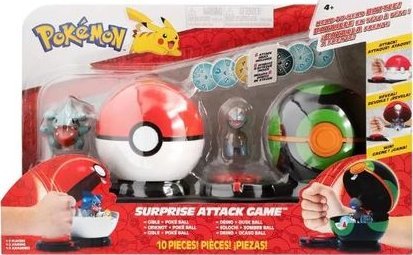 The Pokemon Company International Pokemon: Surprise Attack Game - figúrka Biblie vs Deino