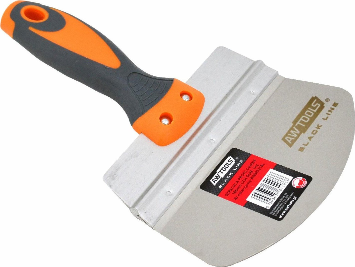 AWTools ŠPACHTLE NA TMEL 165mm MĚKKÁ RUKOJEŤ