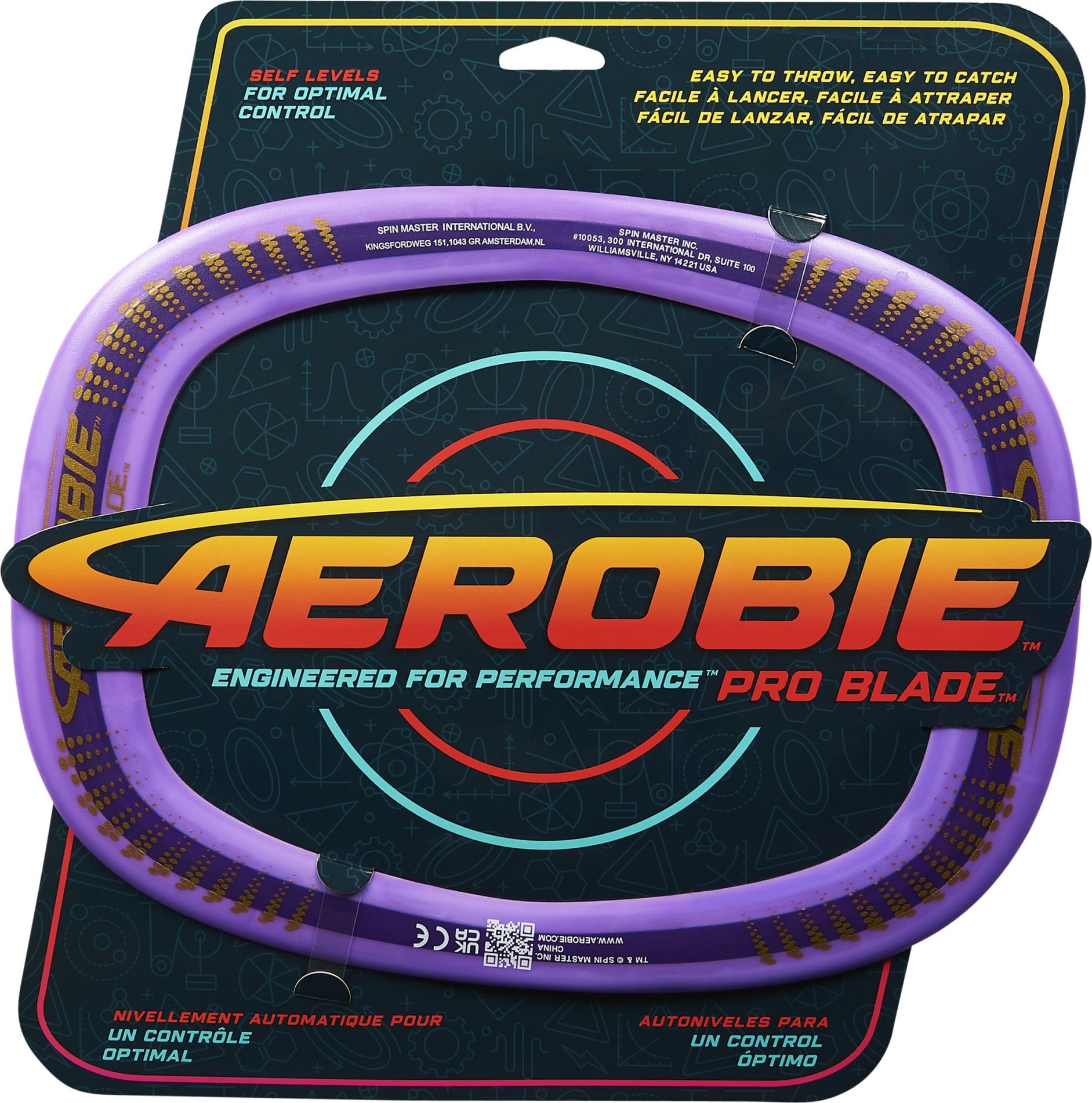 PRSTEN SPIN AEROBIE PRO FIALOVÝ 6063043 WB12